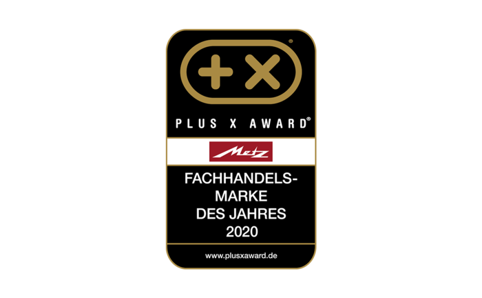 Plus X Award: Metz Classic ist  Fachhandelsmarke des Jahres 2020